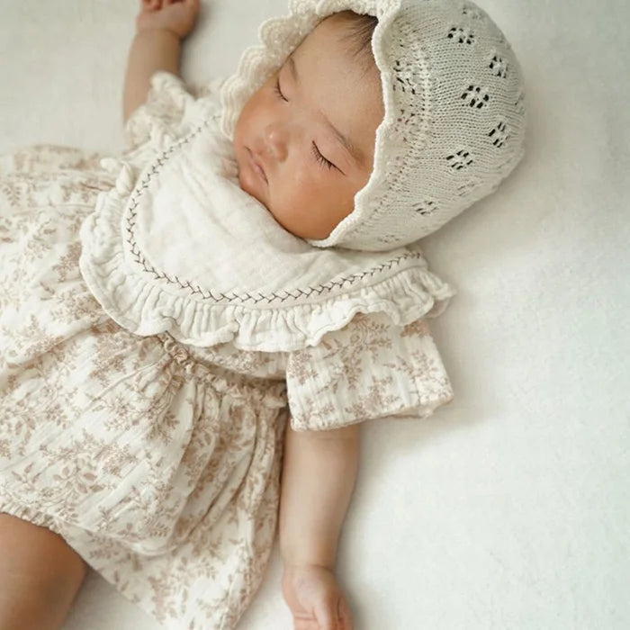 2024 neue Sommer Kleinkind Baby Body suits ärmellose Baumwolle Druck Neugeborenen Baby Overall 0-24m Kinder kleidung