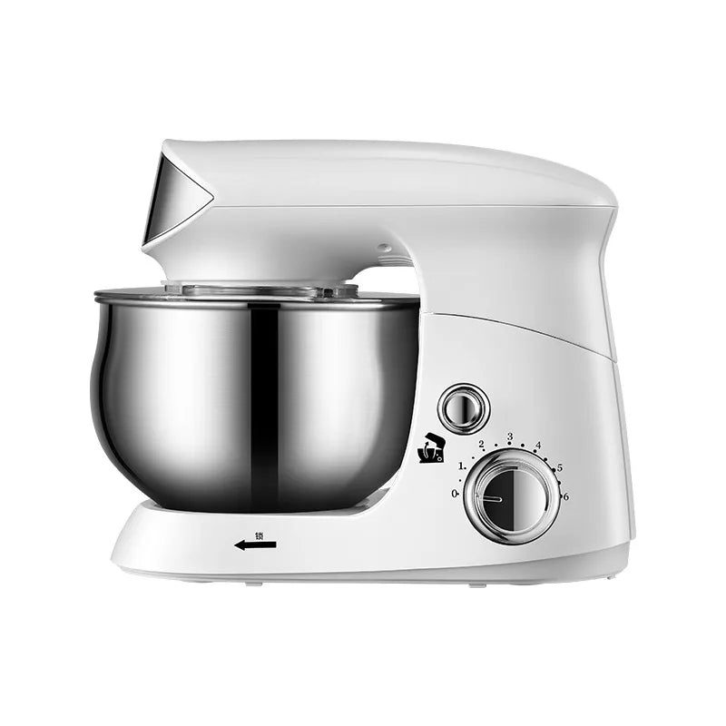 DIVEDEER Kitchen food mixer 3.5L stainless steel bowl cream egg mixture cake dough kneading machine 600W vertical mixer