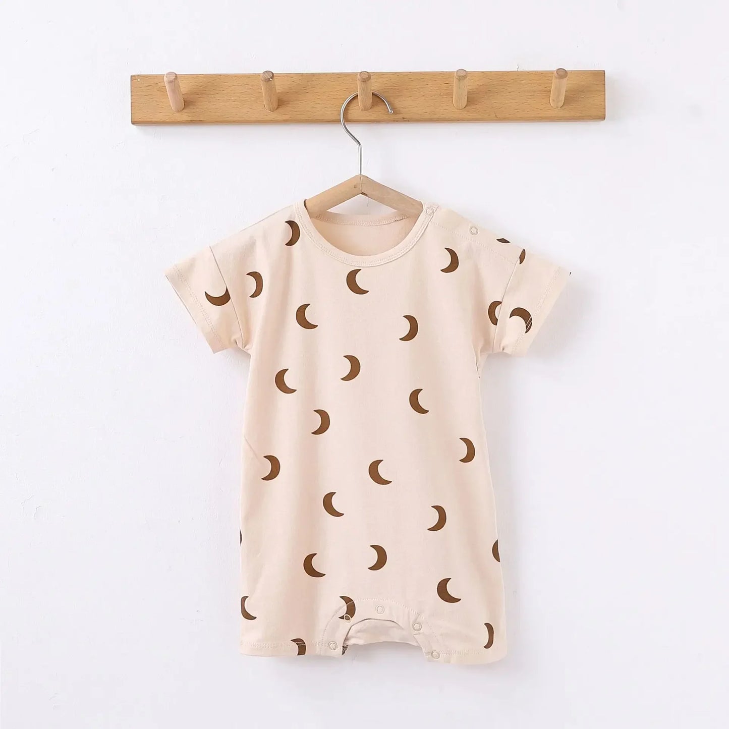 0-24M Neugeborenen Kind Baby Jungen Mädchen Kleidung Drucken Baumwolle Strampler Nette Süße Einteilige Overall Sommer Neue geboren Outfit