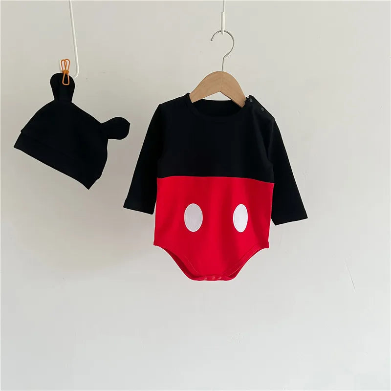 Winnie The Pooh Bär Baby Body Neugeborenen Langarm Strampler Kleinkind Jungen Mädchen Overall Kleidung K3529