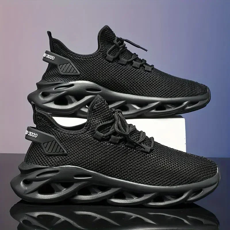 Männer Casual Sport Schuhe Atmungsaktive Leichte Turnschuhe Outdoor Mesh Schwarz Laufschuhe Athletisch Jogging Tenis Wanderschuhe