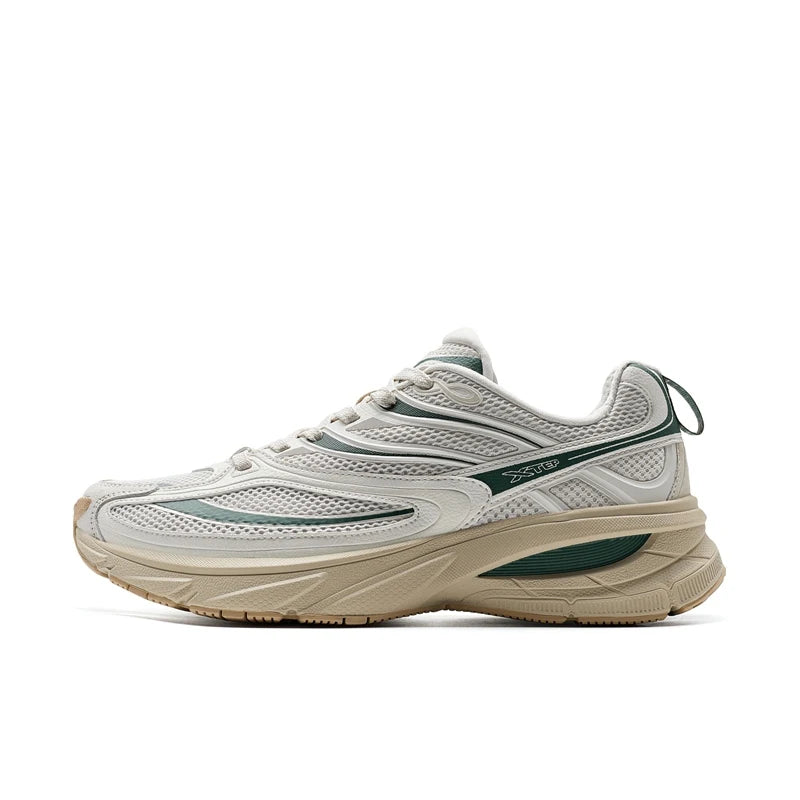 Xtep Little Basque 2 Freizeitschuhe für Herren, 20225, Sommer, Vintage, atmungsaktiv, bequem, rutschfest, langlebig 875219320017