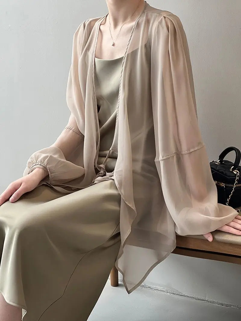 Jacken Frauen Elegante Sommer Sun-proof Zarte Mode Täglichen Lose Einfache Feste Alle-spiel Grundlegende Stilvolle Koreanische stil Puff Hülse