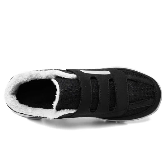 Winter Warm Elderly Shoes With Wide Toe Box Diabetic Shoes For Fat Foot Orthopedics Swollen Feet Thumb Eversion Foot Pain Relif.