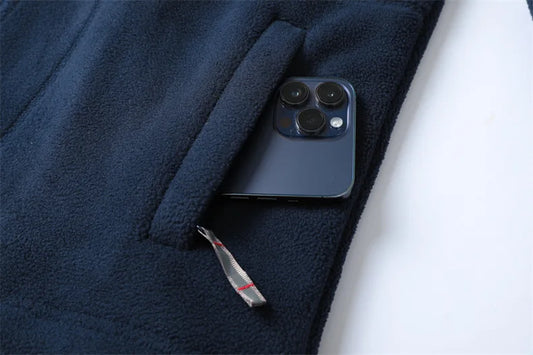 2024 Brand Winter Fleece Jacket Men's Casual Thickened Wool Jacket high quality Design Warm Fashion Hooded Coat Outdoor Ski Suit.