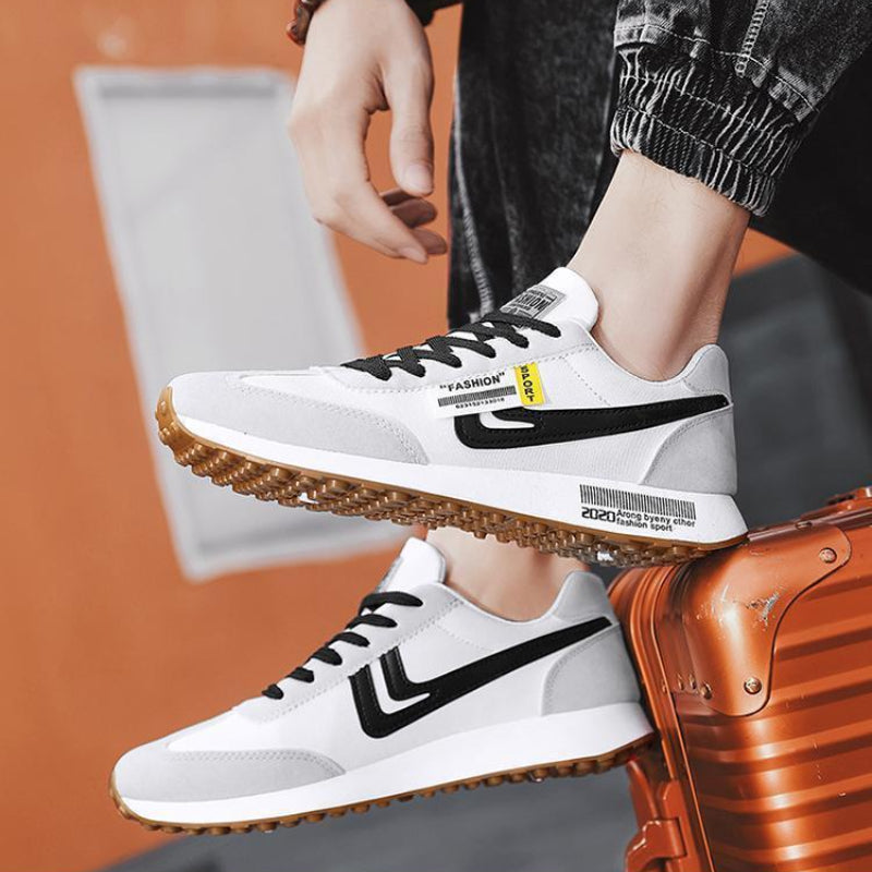 Männer Kausalen Licht Mode Turnschuhe Mann Herbst Neue Spitze-up Wohnungen Im Freien Mesh Atmungsaktive Casual Schuhe Zapatillas De hombre