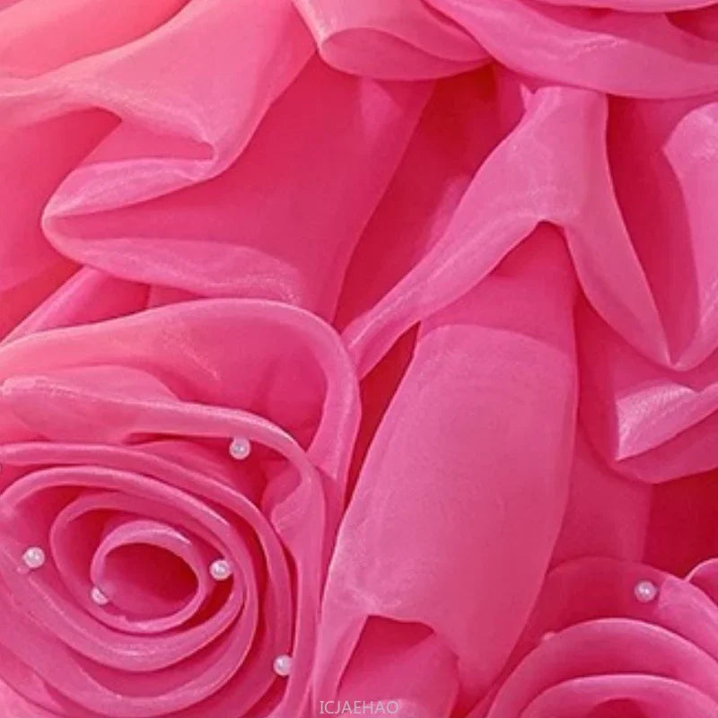 2025 Prinzessinnenkleid zum ersten Geburtstag für Mädchen, neue Hochzeit, Blumenmädchen, Klavieraufführung, Host-Kleid, Party-Kleidung, Outfits, passendes Bankett