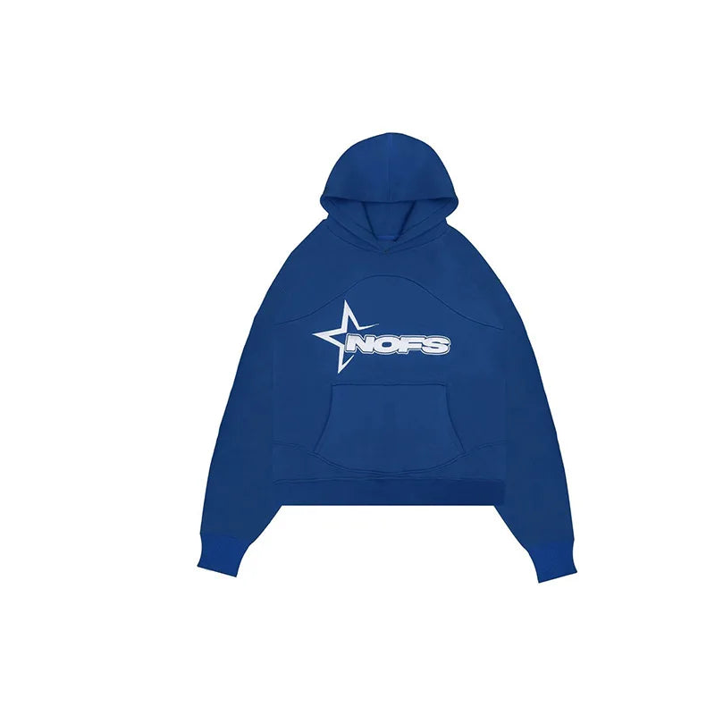 Y2K Herrenbekleidung Buchstaben Grafik bedruckt 2-teiliges Set Trainingsanzug Herren Kapuzenpullover + Freizeithose Sportbekleidung Anzug 2024 Neu