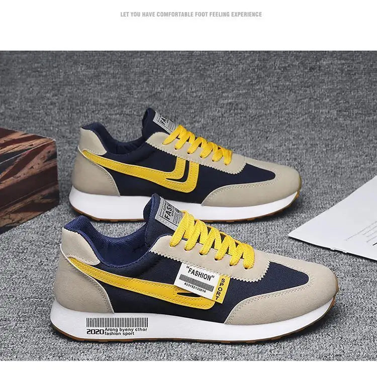 Männer Kausalen Licht Mode Turnschuhe Mann Herbst Neue Spitze-up Wohnungen Im Freien Mesh Atmungsaktive Casual Schuhe Zapatillas De hombre