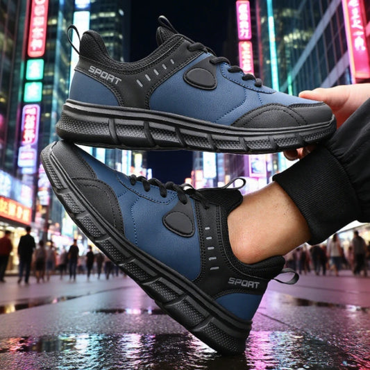 Men's Sneakers Classic Black Fashion Anti Slip Casual Outdoor Training Shoe Spring Autumn Lightweight Comfortable Work Shoes Men.