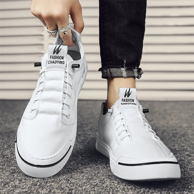 Neue Turnschuhe Leinwand Schuhe für Männer im Angebot Herbst Atmungsaktive Slip auf Männliche Turnschuhe Flache Vulkanisierte Schuhe Eis Seide Tenis Masculino