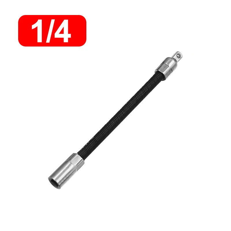Elektrischer Schraubenschlüssel, elastischer Adapter, universeller weicher Schaft, schneller Ratschenschlüssel, Handfeder-Verlängerungsstange, Relaisstangenhülse, Verlängerungsstange