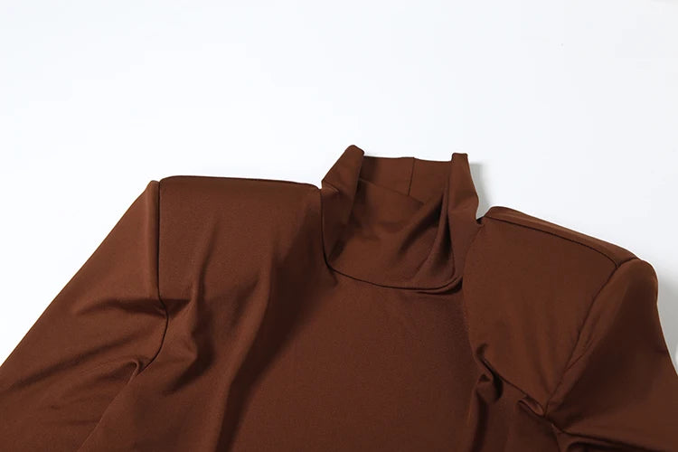 Kliou Raffen Mantel Frauen Maxi Kleider High Street Klassische Volle Hülse Gerade Schulter Backless Vestidos Mujer Abend Tragen