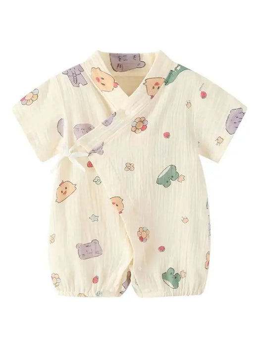 Baby-Strampler, Bodys, Unisex, weiche Baumwolle, einteiliges Outfit für Kleinkinder, Jungen und Mädchen von 0–24 Monaten.