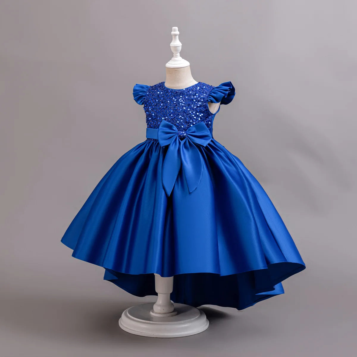 Performance Formelles Partykleid für Mädchen, Kinderkleidung, Paillettenkleider, aktive Kleider für Mädchen, Kinderkleidung, Schwarz, 3 bis 10 Jahre
