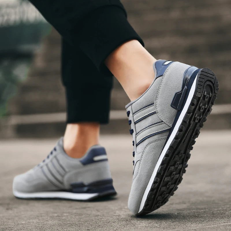 Künstliche Leder Männer Casual Schuhe Männlichen Frühjahr Männer Casual Licht Schuhe Sneakers Lac-up Wohnungen Atmungsaktive Freien Sapato