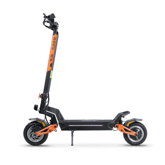 DECE DES20 Adult Electric Scooter 1200W*2 52V18Ah Battery City Commuter E-Scooter 10 Inch Off-Road Pneumatic Tire EScoote.