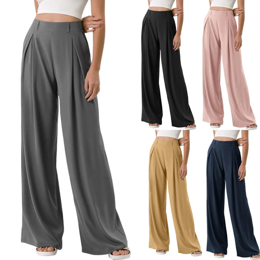 Black Woman Baggy Suit Pants Oversize Korean Fashion Y2k Trousers Vintage Japanese Style Harajuku Slacks Office Ladies 2025 new.