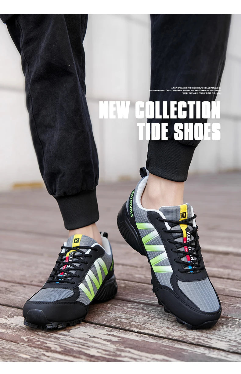 Wasserdicht Männer Wanderschuhe Outdoor Trainer Lace-up Klettern Schuhe Frauen Trekking Turnschuhe Wandern Jagd Taktische Turnschuhe