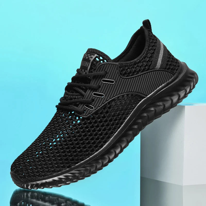 Sommer Herren Sneakers atmungsaktive und leichte Herren Casual Tennis Sneakers Hollow Mesh Herren Laufschuhe Tenis Masculino