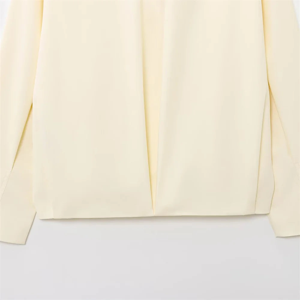 UNIZERA Women's Jacket with Simple and Versatile Zipper Collar Long Sleeve Style Summer New Style Jacket.