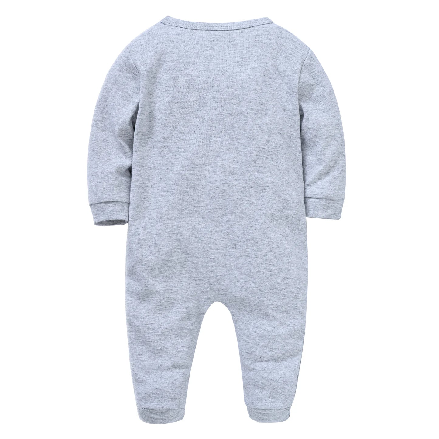 Herbst Langarm Baby Stram pler 100% Baumwolle einteilig Neugeborene Kleidung cool Bär Design 0-12m Kostüm