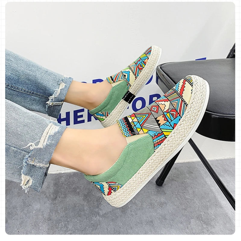 2023Men Turnschuhe Casual Sommer Low-top Cord Schuhe Fischer Schuhe Faul Schuhe Slip-on Tuch Schuhe Trendy männer Schuhe