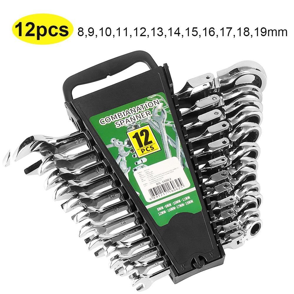 Ratschenschlüssel-Set, Werkzeuge für Männer, Werkzeug, vollständige professionelle Neuheit, Steckschlüsselsätze, flache Schraubenschlüssel, Automobil, mechanisches Handdrehmoment, Auto