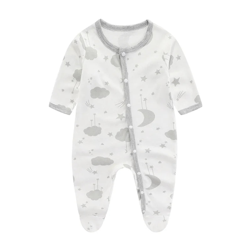 Neugeborenen Mädchen Strampler 2023 Neue Herbst und Winter CottonInfant Kleidung Weiche Baby Onepiece Cartoon Baby Jungen Kleidung 0 bis 9 monate
