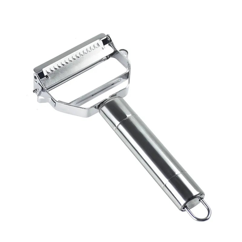 Kitchen Vegetable Peeler Stainless Steel Melon Planer Double-Head Peeler Household Multiple-Function Fruit And Vegetable Peeler.