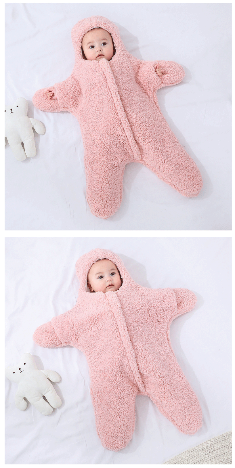 Neugeborene Baby Mädchen Mädchen Cartoon Kapuze Stram pler Overall Bodysuit Kleidung Outfits Langarm Spiel anzug Kleinkind einteiliges Outfit