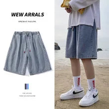 Trendy Marke Frühling Herbst 2023 Neue männer Jeans Lose Fit Vielseitig Arbeitskleidung Stil Koreanische Beiläufige Lange Hosen