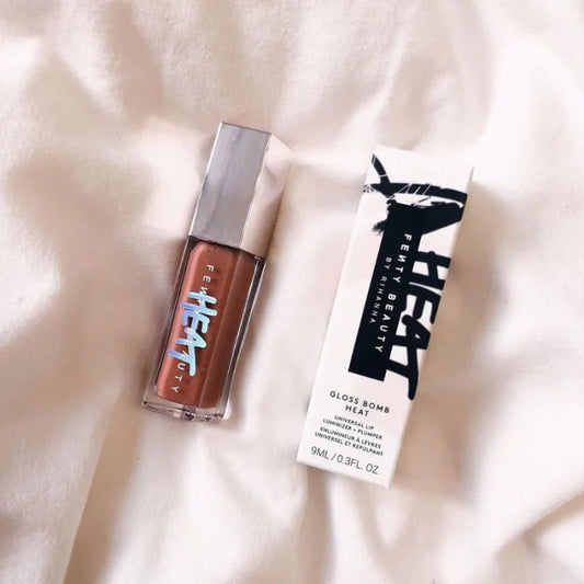 Fenty Beauty Gloss Bomb Lip Glaze Multi-color Moisten Shine Glitter Lip Plumper Makeup Beginner Liquid Lipstick Makeup Cosmetics.