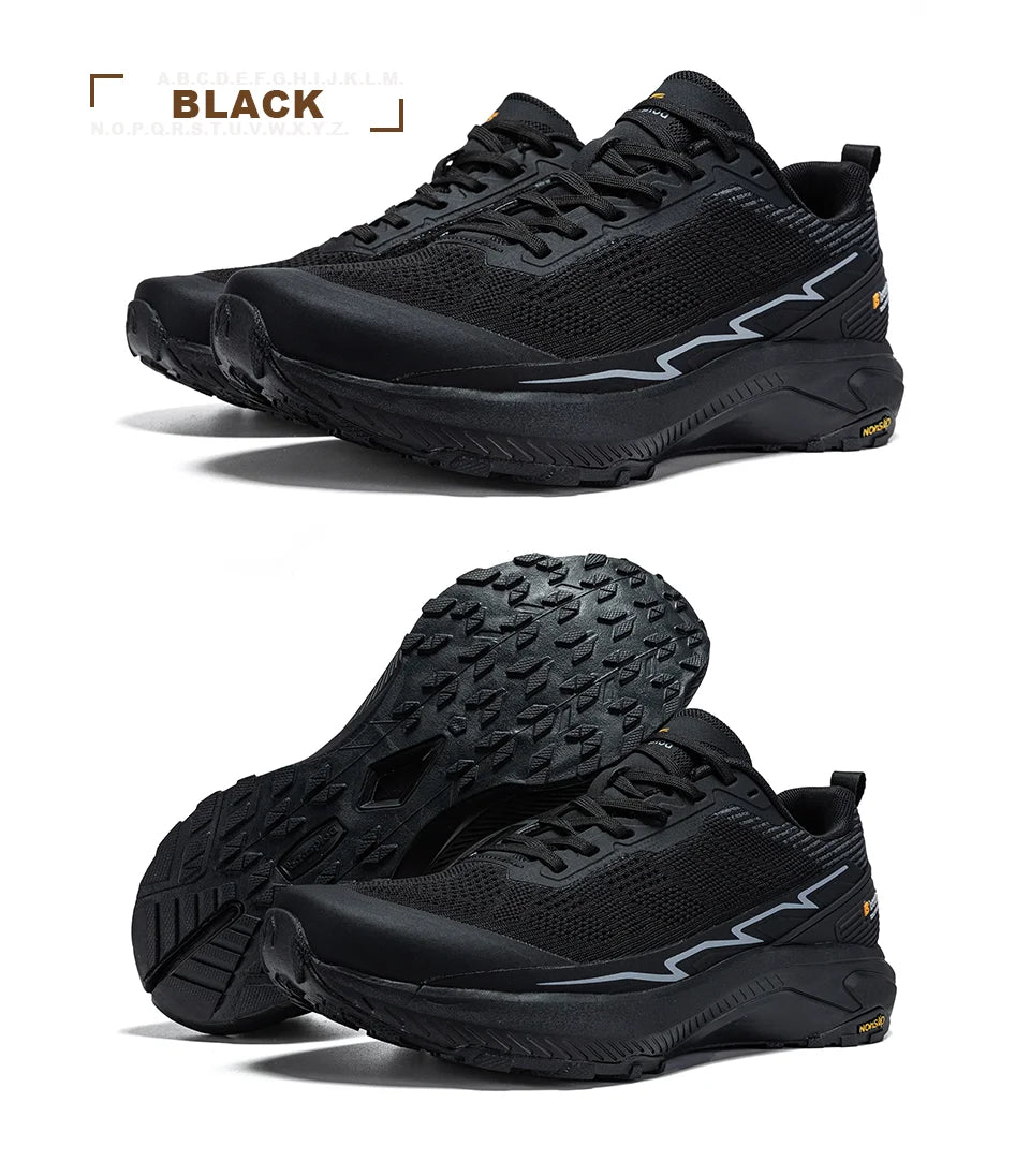 Baasploa Männer Wanderschuhe Komfort Tragen Beständig Outdoor Schuhe Männer Atmungsaktives Mesh Casual Turnschuhe Klettern Nicht-Slip Spitze Up