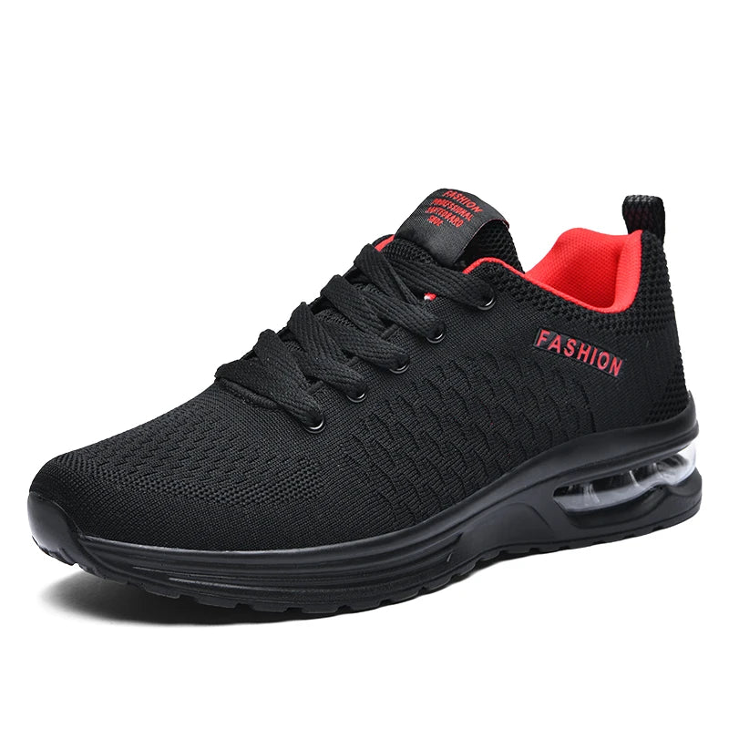 Plus Size 46 47 Mens Sports Shoes New Fashion Summer Black Sneakers Man Cushioning Air Running Shoes Husband chaussure de course.