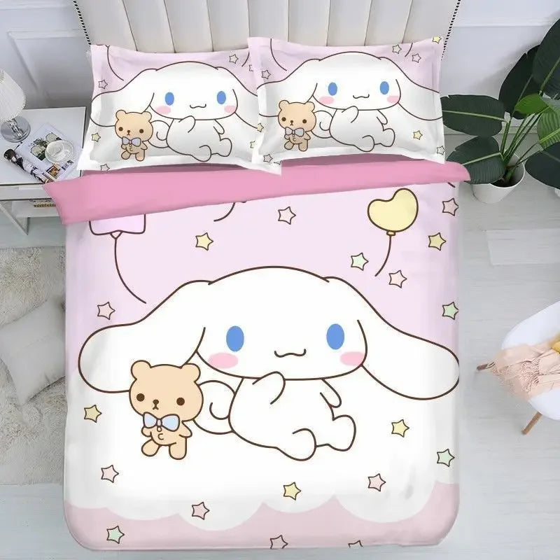 Sanrio Cinnamorolls Animation Derivatives Bedding Sets Australia /Europe/USA Full Queen King Size Quilt Duvet Cover.