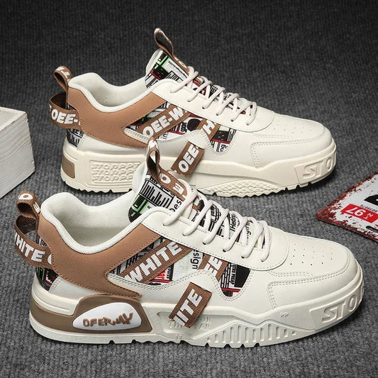 New Skateboard Mens Shoes Summer Sneakers Leather Casual Fashion Outdoor Running Sports Hiking Tennis Platform Designer Luxury.