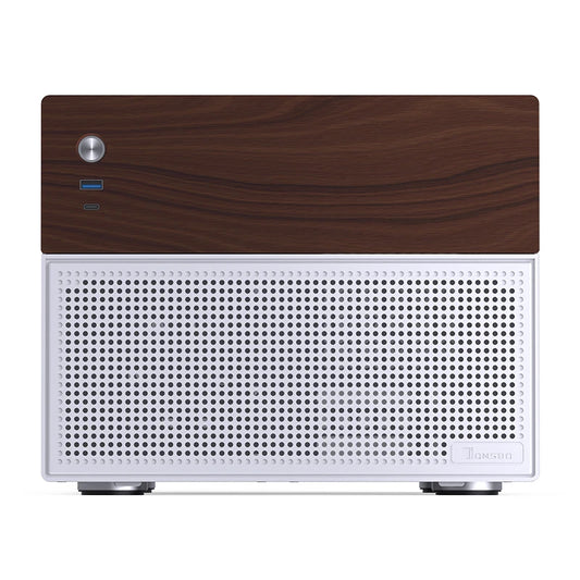 JONSBO N4 NAS Mini Case ITX/M-ATX Motherboard SFX Power 6 Large and 2 Small Hard Disk Bit Home Office Server PC Chassis.