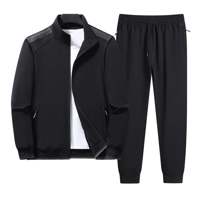 New Men`s Basketball Tracksuit Casual Joggers Sportswear Jackets And Pants 2 Piece Sets Hip Hop Running Sports Suit Men clothing