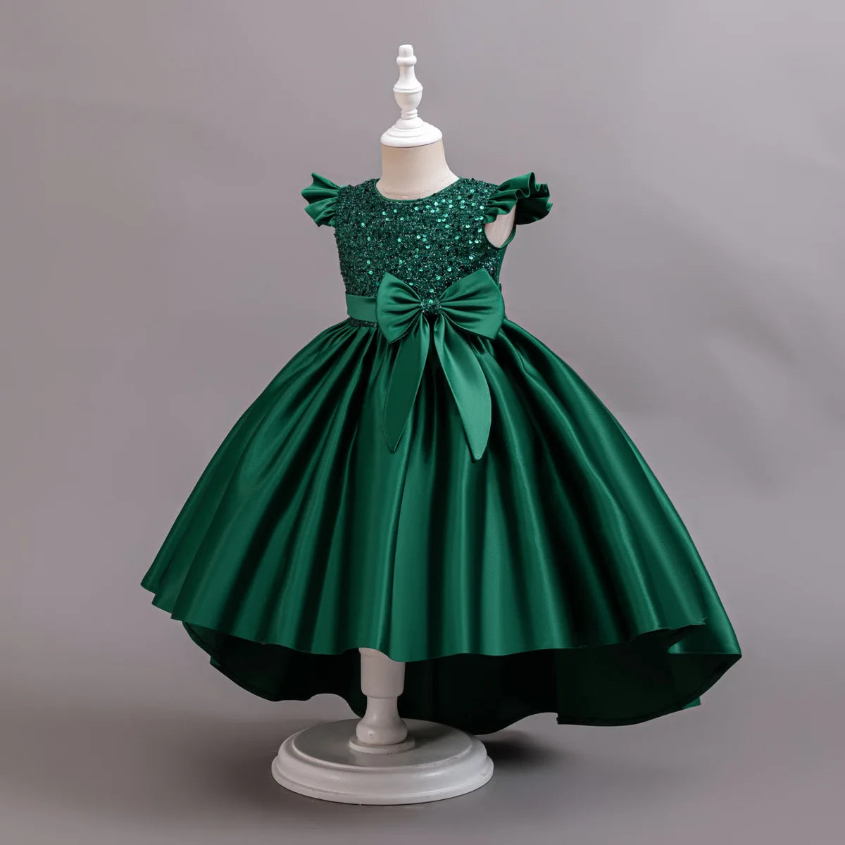 Performance Formelles Partykleid für Mädchen, Kinderkleidung, Paillettenkleider, aktive Kleider für Mädchen, Kinderkleidung, Schwarz, 3 bis 10 Jahre