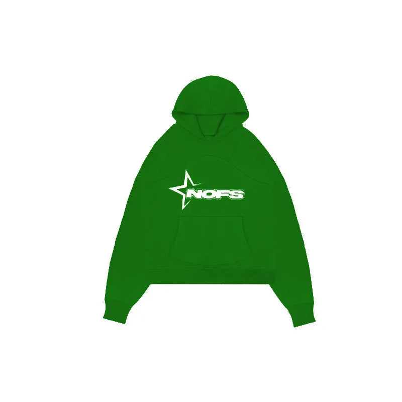 Y2K Herrenbekleidung Buchstaben Grafik bedruckt 2-teiliges Set Trainingsanzug Herren Kapuzenpullover + Freizeithose Sportbekleidung Anzug 2024 Neu
