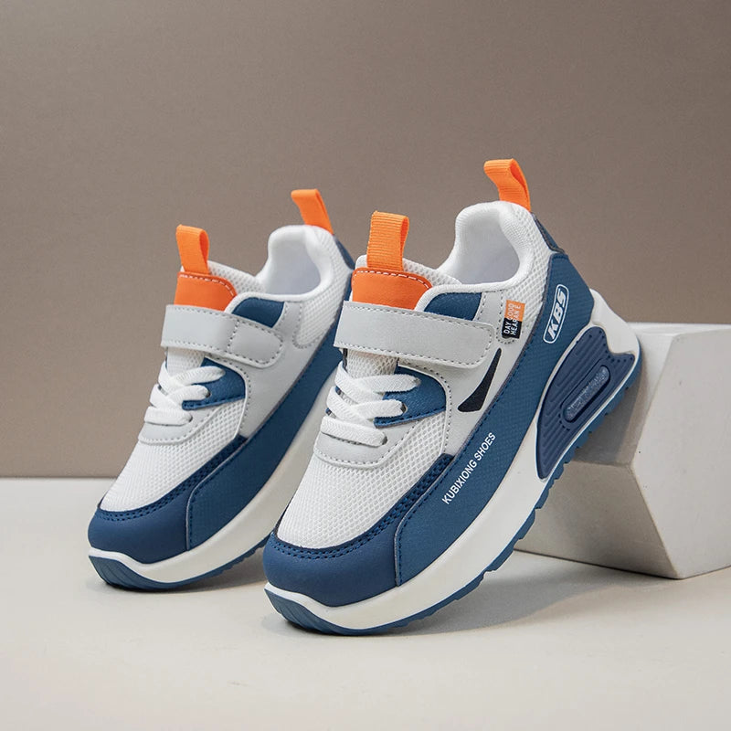 Autumn Girls Sneakers Mesh Fashion Soft Sole Outdoor Non-slip Children Casual Shoes Running Basketball Boy Sport Shoe Size 26-37