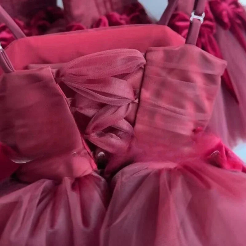 Mädchen Sling Prinzessin Kleid Kinder Kleid Neue Geburtstag Party Outfit Formelle Veranstaltung Passende Leistung Tragen Kleider