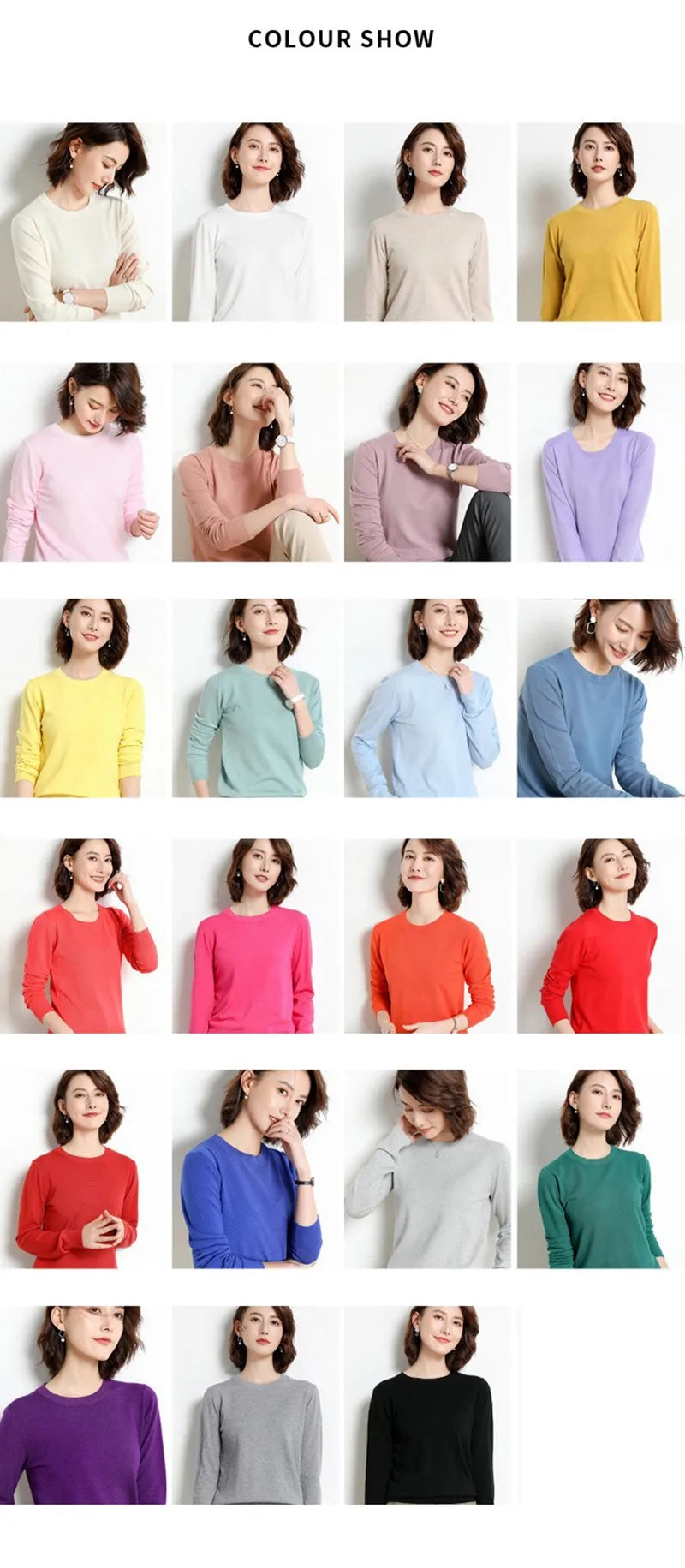 22 farben Herbst und Winter Kaschmir Pullover Frauen Pullover Oansatz Pull Femme Lange Hülse Frauen Casual Lose Pullover Pullover
