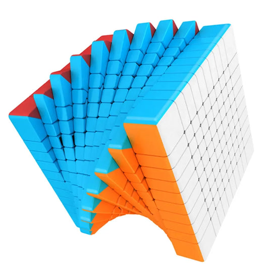 MOYU Meilong 9x9 10x10 11x11 12x12 13x13 Magic Cubes Speed Puzzle Cubes Toys Professional Puzzle Cubo MagicoToys Speed Cube.