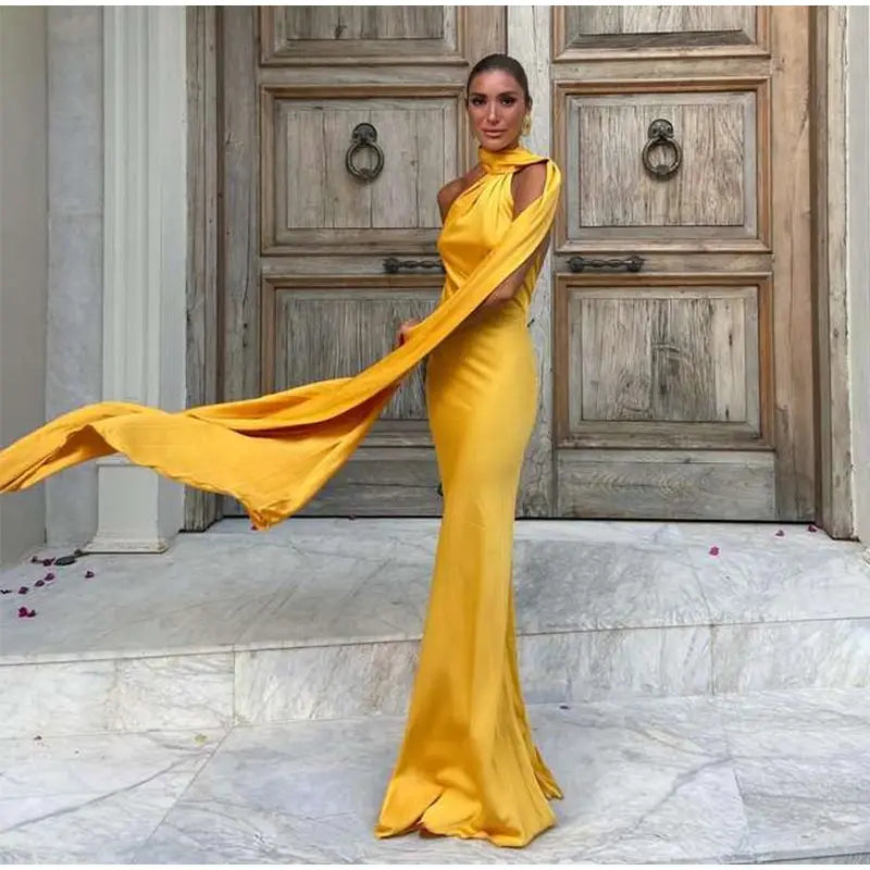 Elegante Feste Band Frauen Halfter Kleid Off Schulter Ärmellose Backless Dünne Weibliche Maxi Kleider 2025, Sommer Neue Chic Dame Robe