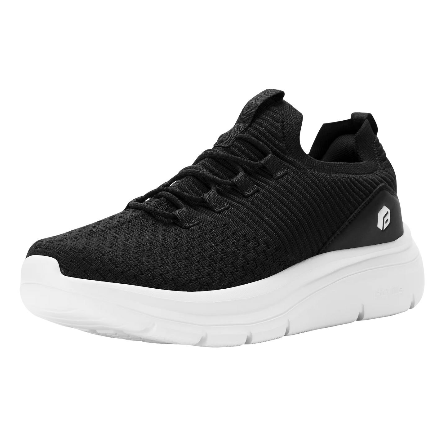FitVille Herrenschuhe zum Hineinschlüpfen, leichte, breite Breite für Plattfüße, Plantarfasziitis, Fersenschmerzlinderung
