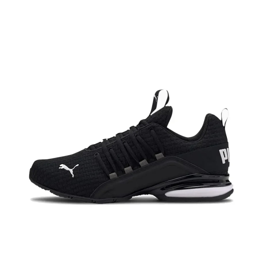 Puma Axelion Block Herren und Damen Unisex Laufschuhe Sport Sneakers