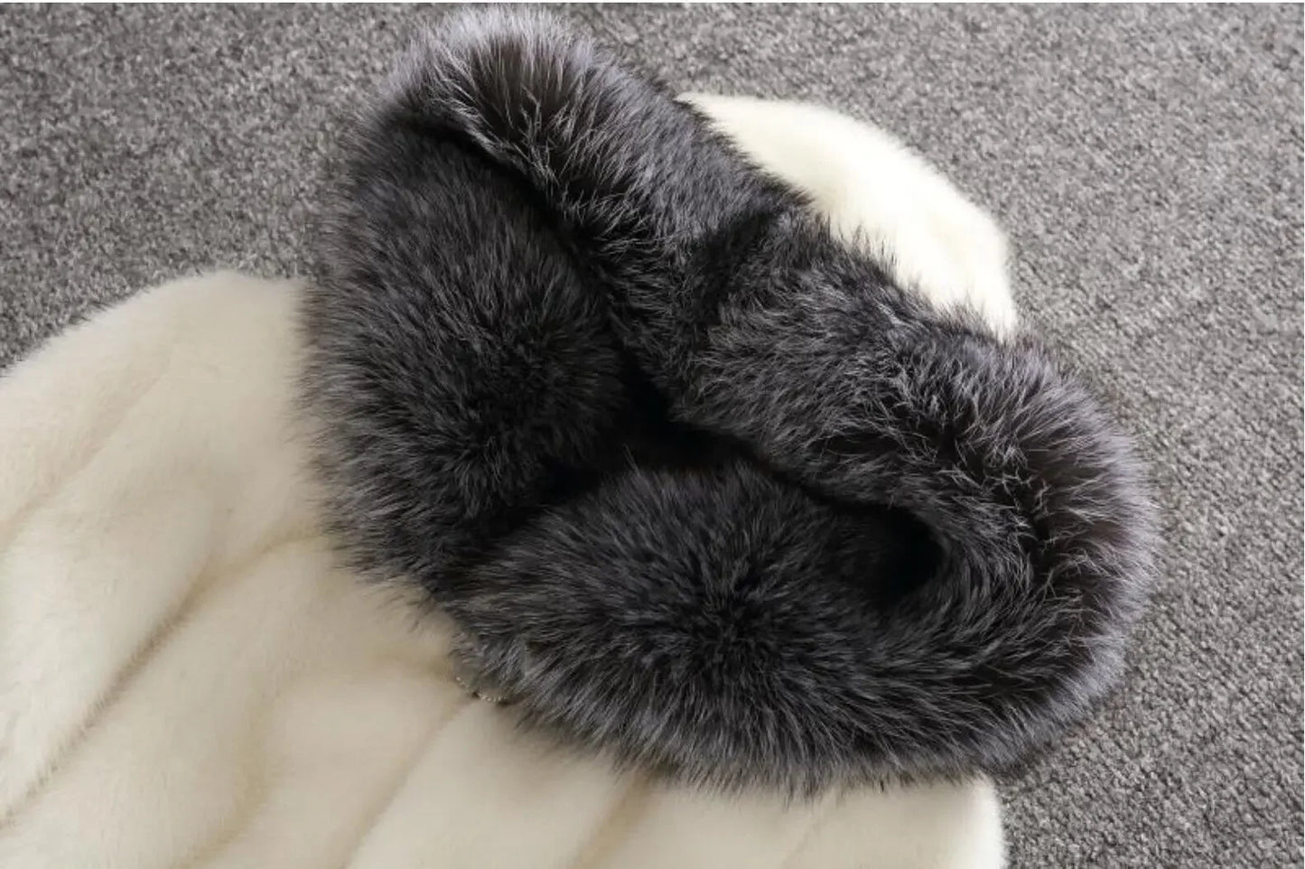 Mit kapuze Lose Faux Pelz Jacke Frauen Dicke Herbst Winter Koreanische Maxi Mantel Lange Warme Luxus Pelz Parkas Bontjas Pelzigen Oberbekleidung
