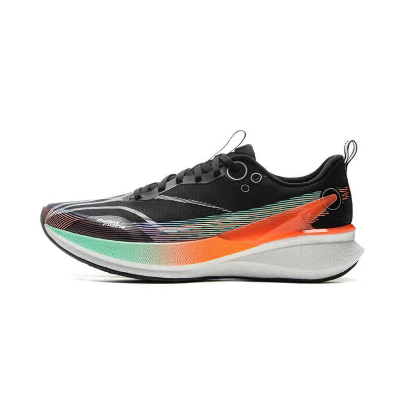 Li-Ning Männer RED HARE 8PRO Racing Laufschuhe BOOM FIBER Kissen Stabile Sportschuhe Leichte Anti-Rutsch Tragbare Turnschuhe ARPV003